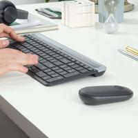 Logitech 920-009204 toetsenbord Inclusief muis Universeel RF Draadloos QWERTY US International Grafiet