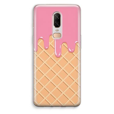 Ice cream: OnePlus 6 Transparant Hoesje
