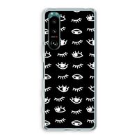 Eye pattern #3: Sony Xperia 5 III Transparant Hoesje