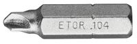 Facom schroefbits 1/4" torq schroeven, standaard n 0 l 25 mm - ETOR.100