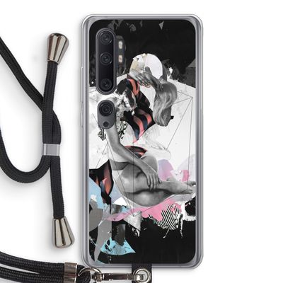 Camouflage de sommeil: Xiaomi Mi Note 10 Transparant Hoesje met koord