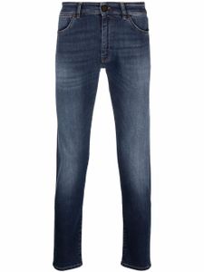 Pt01 jean slim à taille mi-haute - Bleu