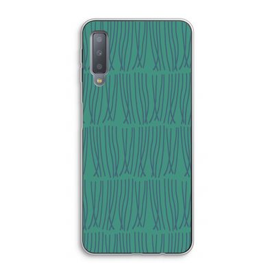 Swirls: Samsung Galaxy A7 (2018) Transparant Hoesje
