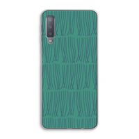 Swirls: Samsung Galaxy A7 (2018) Transparant Hoesje