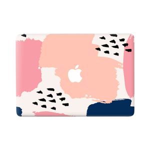 Lunso MacBook Air 13 inch (2018-2020) vinyl sticker - Memphis Pastel