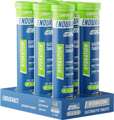 Applied Nutrition Endurance Hydration Electrolyte Tablets Lemon & Lime (6 x 20 tabs)