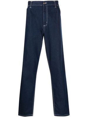 Carhartt WIP jean Simple à coupe droite - Bleu