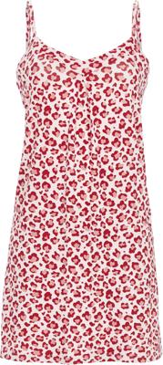 Spaghetti nachthemd roze panterprint Ringella