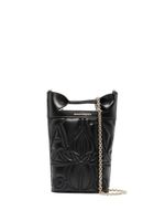 Alexander McQueen mini sac seau à broderies - Noir - thumbnail