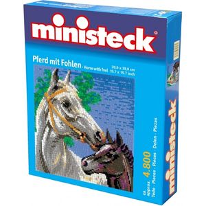 Paard met veulen, ca. 4800 stukjes