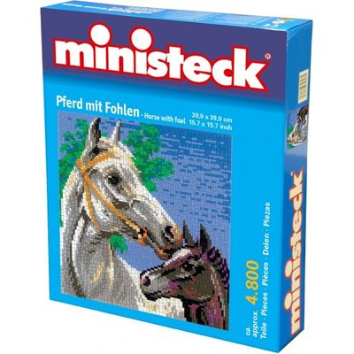 Paard met veulen, ca. 4800 stukjes