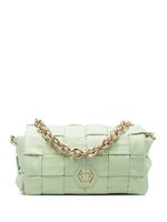 Philipp Plein sac porté épaule à design tressé - Vert - thumbnail