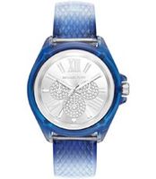 Horlogeband Michael Kors MK6680 Kunststof/Plastic Blauw 20mm