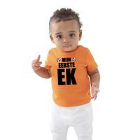 Mijn eerste ek fan shirt voor babys Holland / Nederland / EK / WK supporter - thumbnail