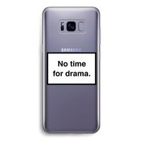 No drama: Samsung Galaxy S8 Transparant Hoesje