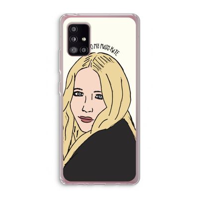 Mary Kate: Samsung Galaxy A51 5G Transparant Hoesje