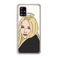 Mary Kate: Samsung Galaxy A51 5G Transparant Hoesje