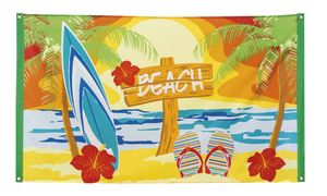 Hawaii beach vlag