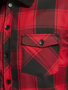 Urban Classics / Zomerjas Sherpa Lined in zwart