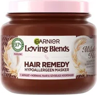 Garnier Loving Blends Milde Haver Haarmasker - 340 ml - thumbnail