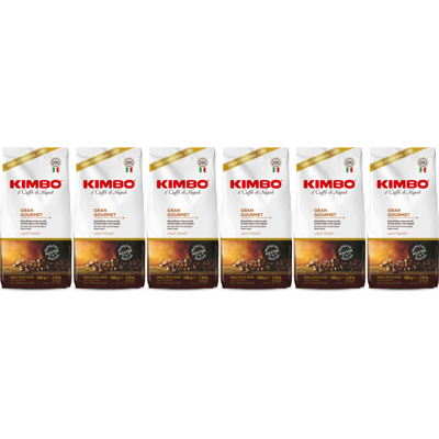 Kimbo Gran Gourmet - koffiebonen - 6 x 1 kilo