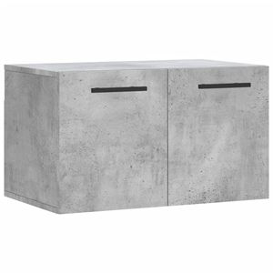 The Living Store Wandkast Betongrijs - 60 x 36.5 x 35 cm - Duurzaam bewerkt hout