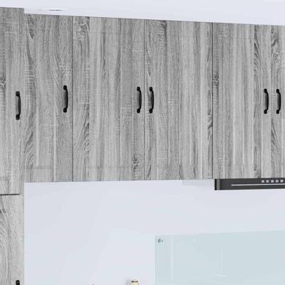 Keukenkast aan de muur met plank Grijs Sonoma 80 x 31 x 80 cm Keukenkast aan de muur met plank Grijs Sonoma 80 x 31 x 80 cm