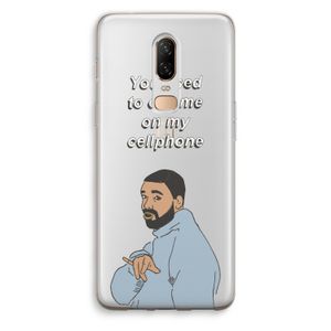 Hotline bling: OnePlus 6 Transparant Hoesje