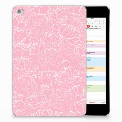 Apple iPad Mini 4 | Mini 5 (2019) | Siliconen hoesje | White Flowers