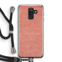 Marrakech Walls: Samsung Galaxy J8 (2018) Transparant Hoesje met koord