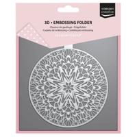 Vaessen Creative • 3d embossing folder kerstbal 15x15cm