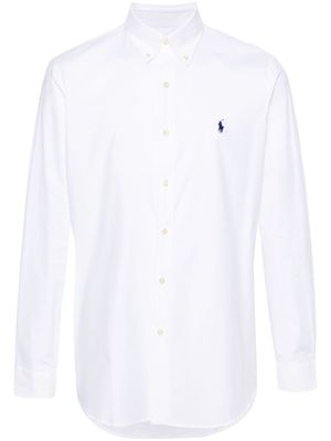 Polo Ralph Lauren polo à logo Polo Pony brodé - Blanc