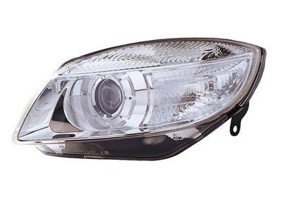 Koplamp links met knipperlicht H7 inclusief STELMOTOR Ellipt. 7641963