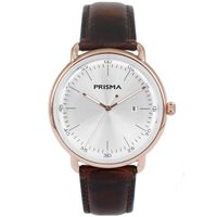 Prisma Herenhorloge rosé-goudkleurig P.1913 - thumbnail