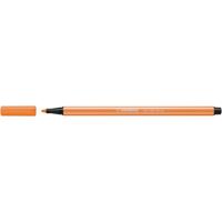 STABILO Pen 68, premium viltstift, neon oranje, per stuk