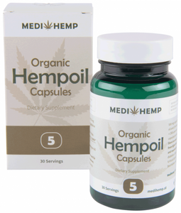 CBD capsules MediHemp 25mg 30 stuks