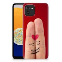 Samsung Galaxy A03 | Sillicone Back Cover | Liefde - Origineel Romantisch Cadeau