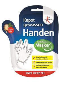 Lucovitaal Kapot gewassen handenmasker (1 Paar)