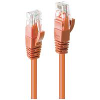 LINDY 48113 RJ45 Netwerkkabel, patchkabel CAT 6 U/UTP 15.00 m Oranje 1 stuk(s) - thumbnail