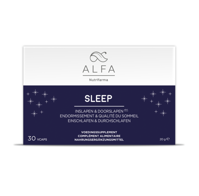 Alfa Stress & Vermoeidheid Sleep 30Capsules