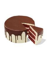 HEMA Dripcake chocolade red velvet 16 p.