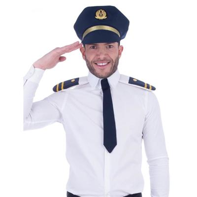 Politie verkleedset - 3-delig - Volwassenen - agenten kostuum - Politiepet - stropdas - schouderstuk Politie verkleedset - 3-delig - Volwassenen - agenten kostuum - Politiepet - stropdas - schouderstuk