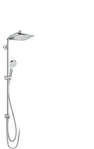 Hansgrohe Croma E 240 1jet Showerpipe Reno Met Ecosmart Chroom