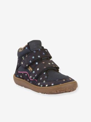 Blotevoetenlaarzen voor meisjes BAREFOOT TEX WOOL Froddo nachtblauw