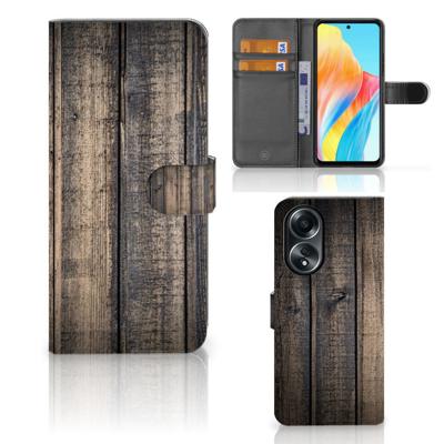 OPPO A58 4G | Book Style Case | Steigerhout