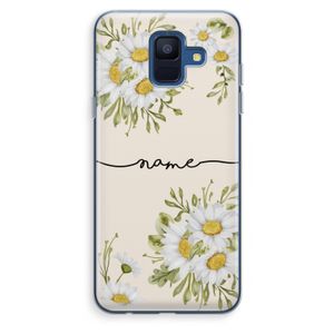 Daisies: Samsung Galaxy A6 (2018) Transparant Hoesje