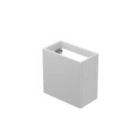 INK - Fontein Onderkast P2O Deur Greeploos Gelakt Universeel Draaiend - 400x220x400 mm - Mat Wit