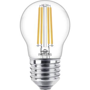 Philips Lighting 76231500 LED-lamp Energielabel E (A - G) E27 Kogel 6.5 W = 60 W Warmwit (Ø x l) 4.5 cm x 7.8 cm 1 stuk(s)