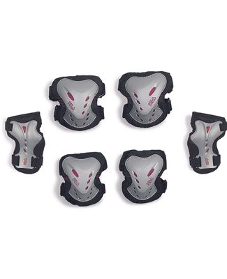 Fila 3-pack Beschermset Grijs/Roze - M