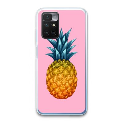 Grote ananas: Xiaomi Redmi 10 Transparant Hoesje